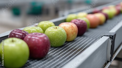 Apples on Conveyor Belt: A ...