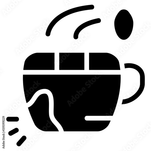 Cup Trick Solid Icon