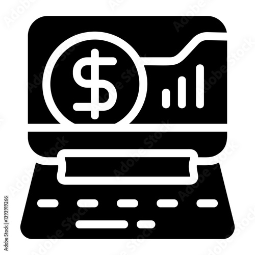 Digital Money Solid Icon