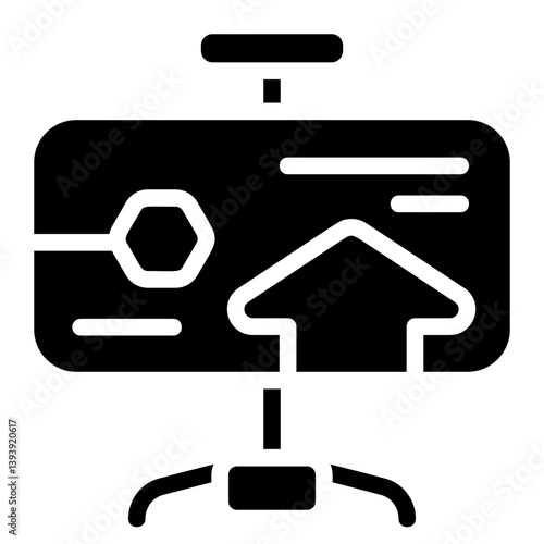 Presentation Solid Icon