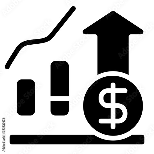 Project Profit Solid Icon