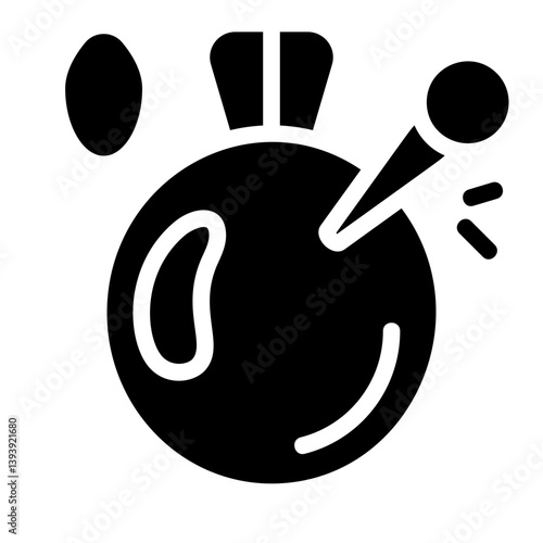 Water Balloon Trick Solid Icon