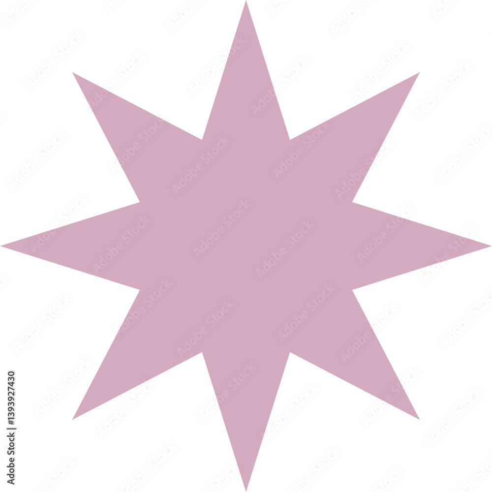 Bling Star Abstract Geometric Shapes Decoration Bling Star Abstract Geometric Shapes Decoration