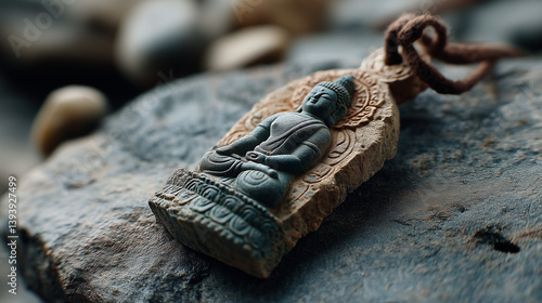 Tranquil Buddha Pendant: A ...