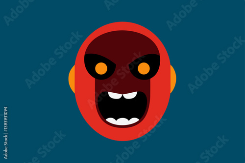 funny cartoon skull