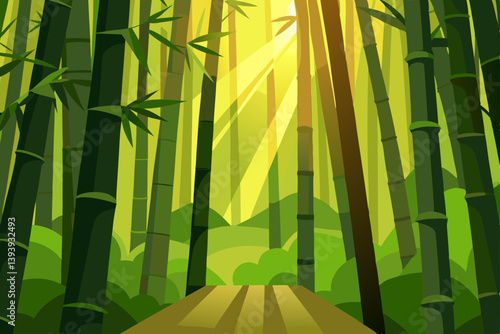 bamboo forest background