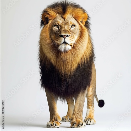 Majestic Lion  A Powerful Symbol of the African Wild