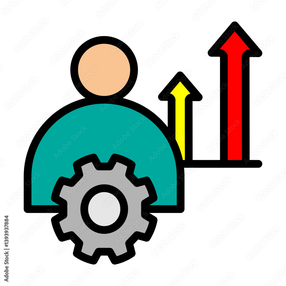 Development Vector Filled Icon Design Development Vector Filled Icon Design
