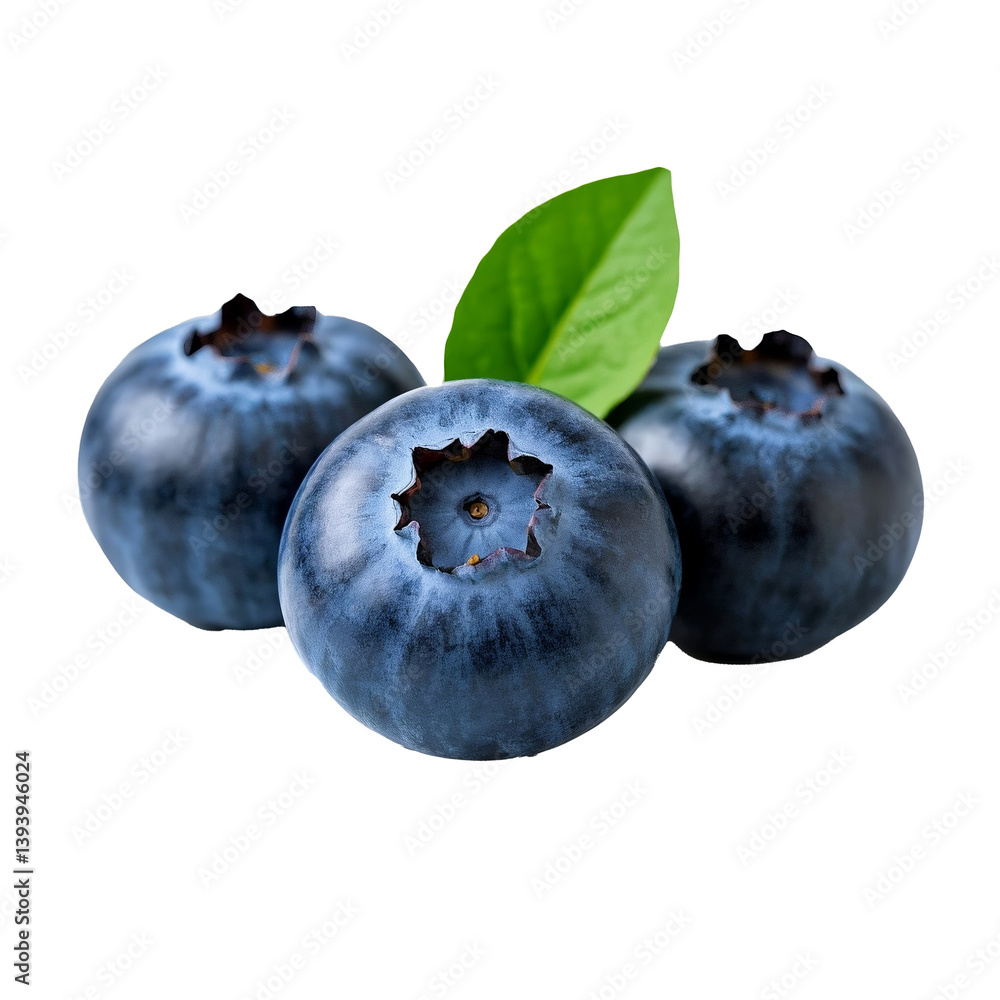 Obraz premium Blueberry PNG file for web and ecommerce use and books use