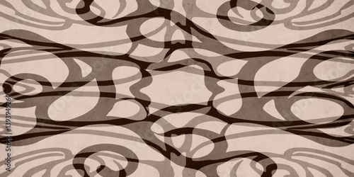 Abstract background in vintage style. Stylized old with grain. For use in graphics, for printing on wall decorations.