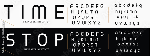 Modern abstract digital tech font. Logo creative font, type, technology, movie, digital, music, movie. Font and illustration in vector format