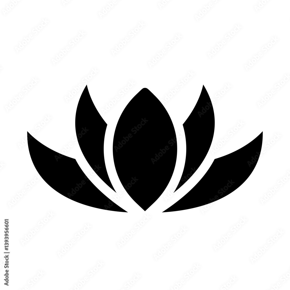 Lotus Solid Icon