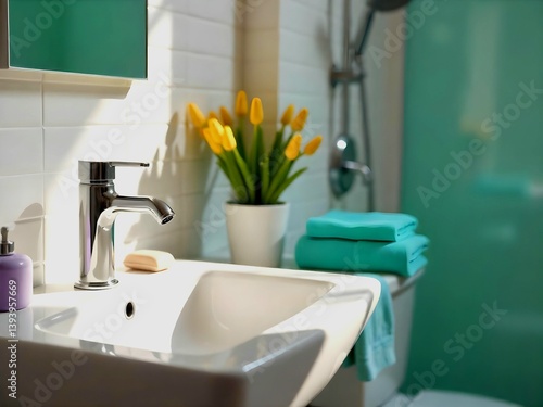 modern bathroom sink