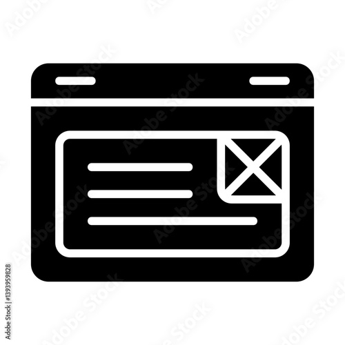 Adware Solid Icon