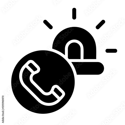 Incident Response Solid Icon