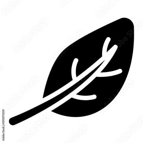Leaf Solid Icon