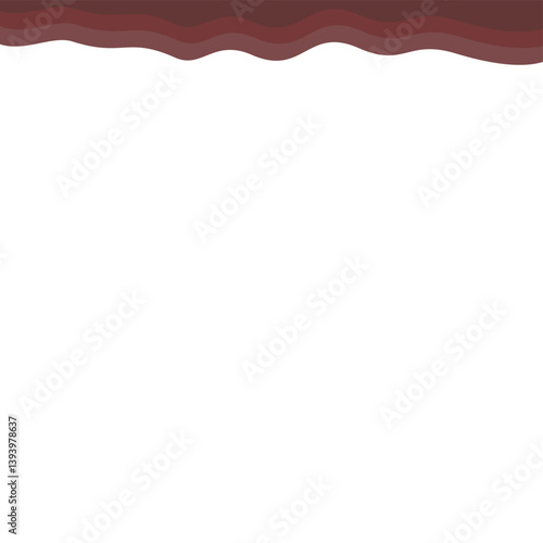 Dark Brown Melting Banner Top Page