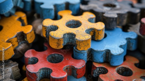 Joint Venture: A strategic partnership where two or more organizations collaborate, sharing resources and expertise to achieve mutual objectives on a defined project.
 photo