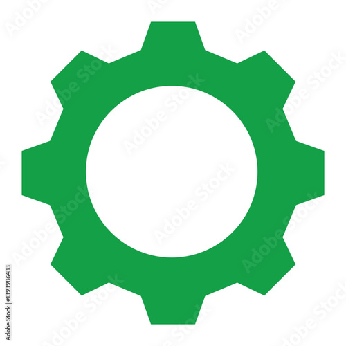 green gear wheels