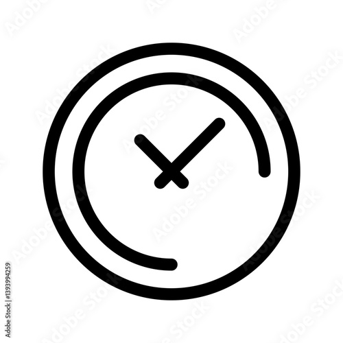 Free Download Clock Icon Vector Symbol Design Illustration - GFXLoad