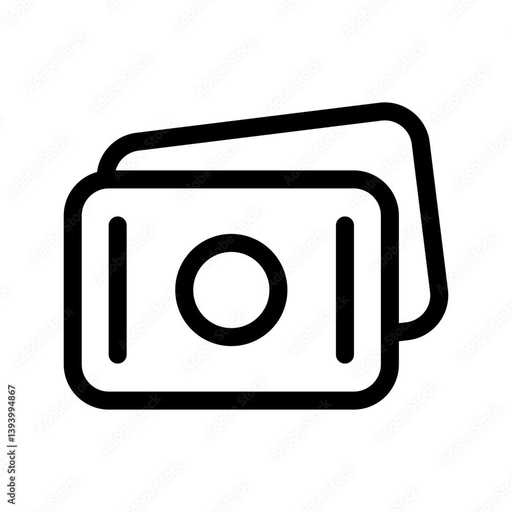 Money Icon Vector Symbol Design Illustration Money Icon Vector Symbol Design Illustration
