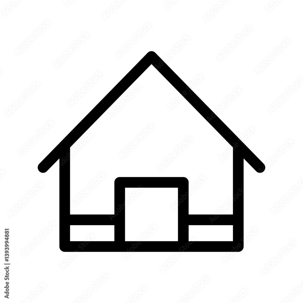 Home Icon Vector Symbol Design Illustration Home Icon Vector Symbol Design Illustration
