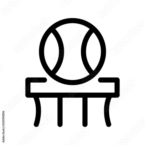 Basketball Icon Vector Symbol Design Illustration