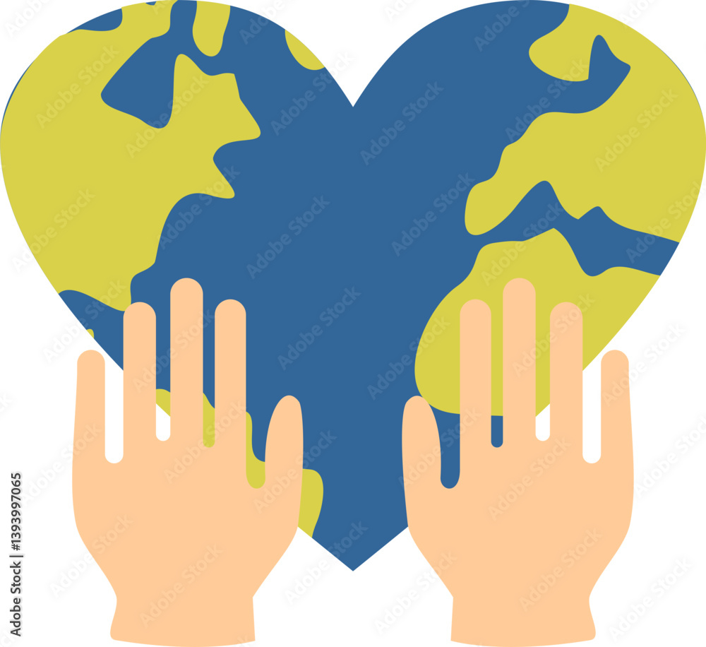 Fototapeta premium World Health Day Illustration