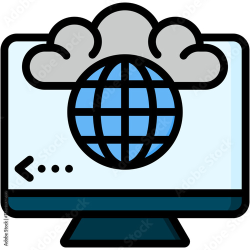 Virtual Network Icon