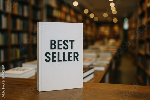 Bestseller book in library.