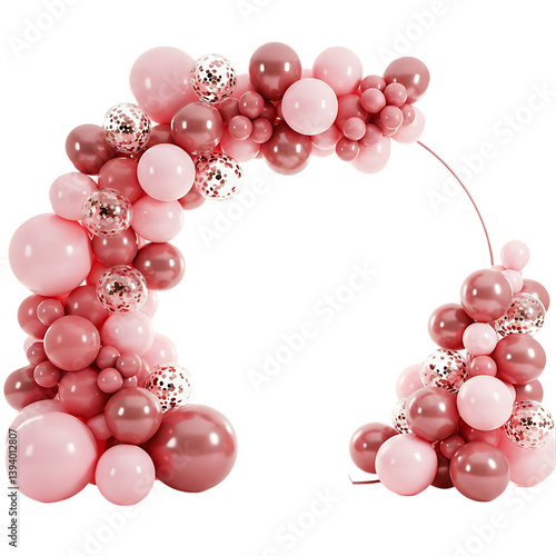 Pink Balloon Arch Kit