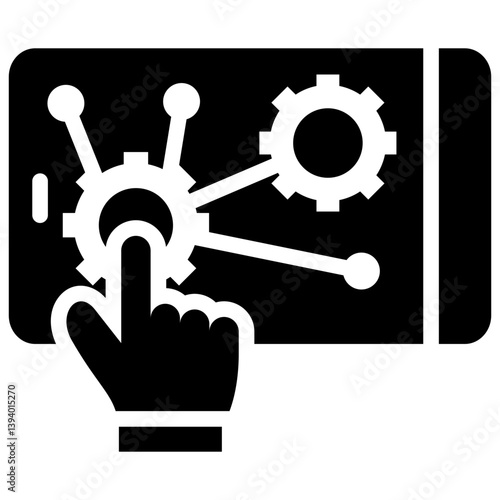 Digital Interaction Icon