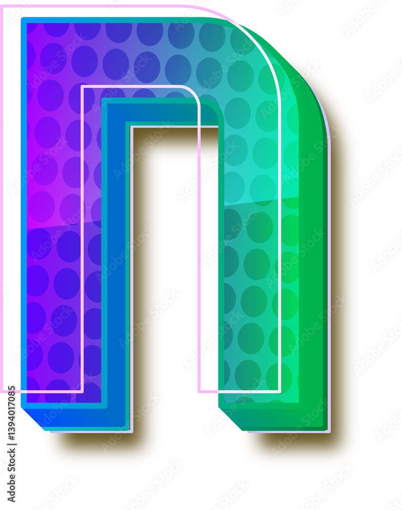 Vibrant Digital Neon Alphabet Vibrant Digital Neon Alphabet