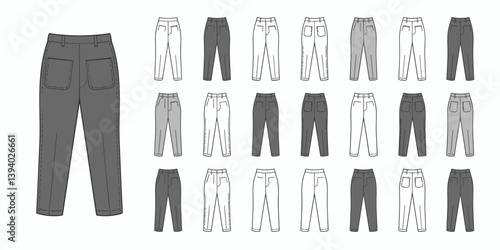 pants mockup, cloths mockup, silhouette mockups, mockups, digital, vector mockups, clothes, clothing, fashion, shirt, vector, pants, jacket, jeans, dress, illustration, suit, wear, set, design, style,