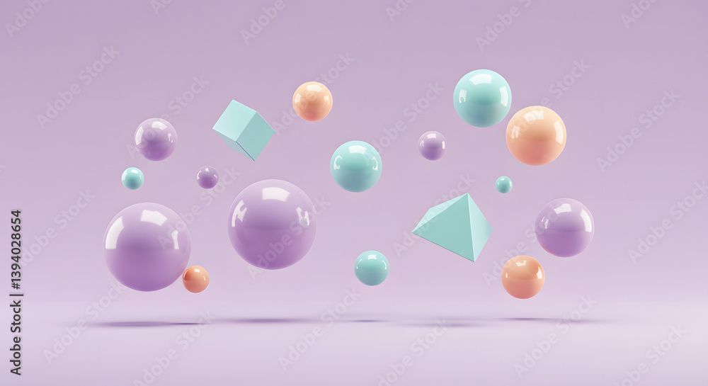 Ethereal Geometric Dreamscape Ethereal Geometric Dreamscape