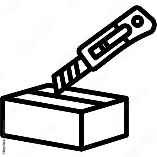 Box Cutter Icon