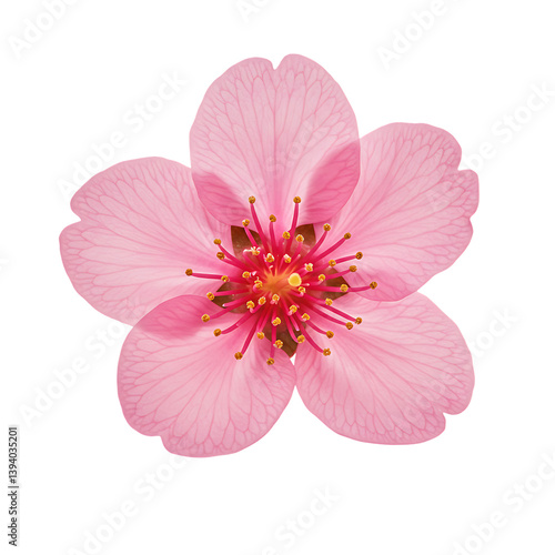 Pink Cherry Blossom Flower: High-Res Image