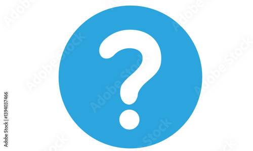 丸囲みはてなマーク　疑問　アイコン　Question