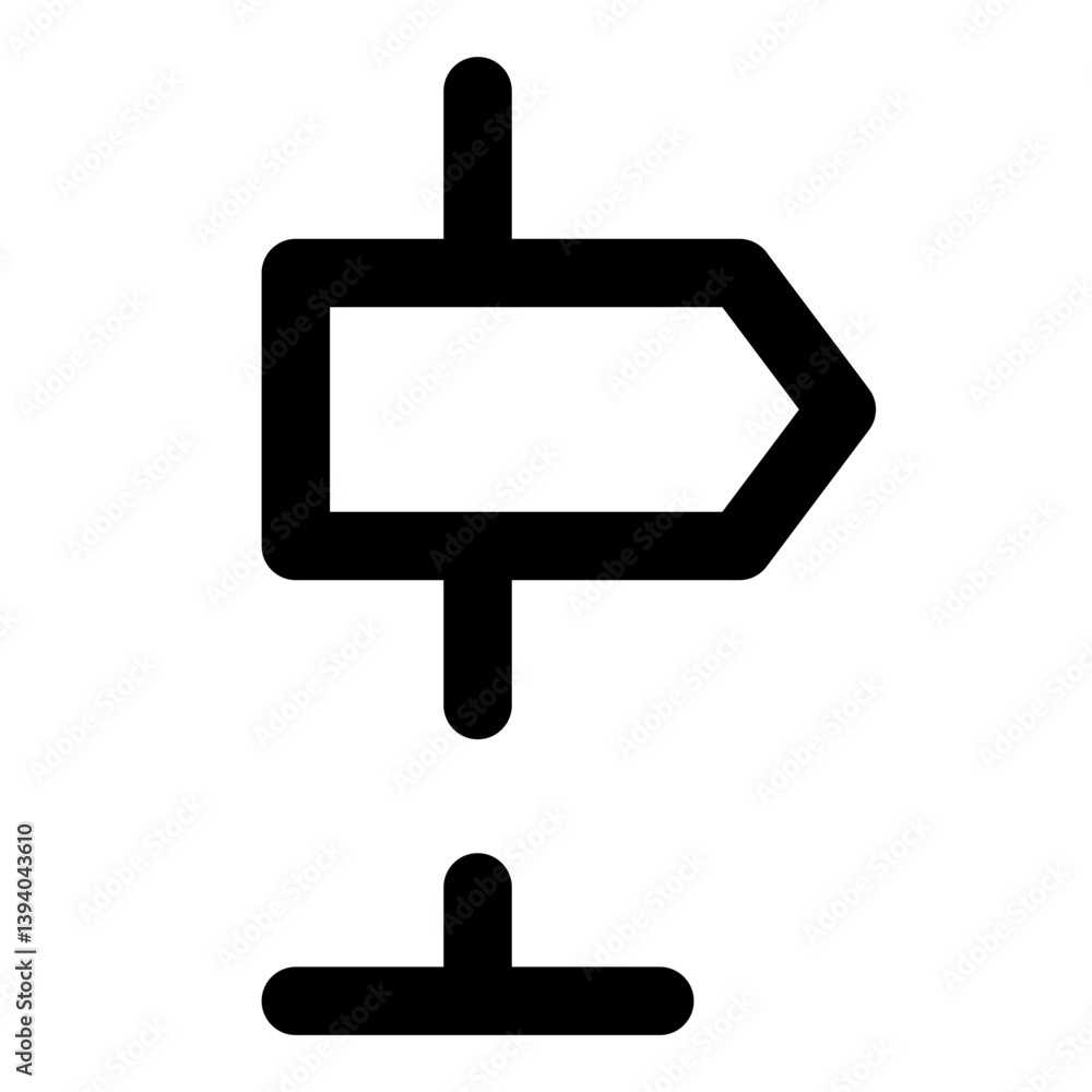 location and map dashed line icon location and map dashed line icon