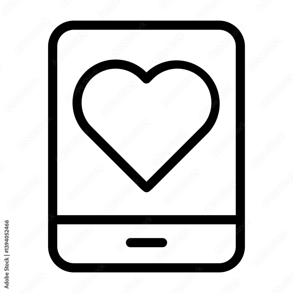 Phone with Notification Icon Phone with Notification Icon