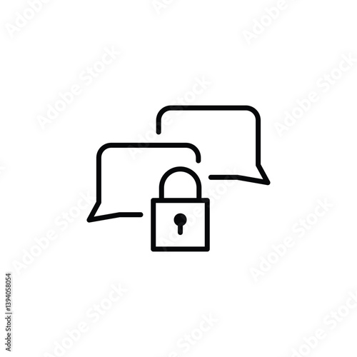 Personal Protection icon. Simple personal protection icon for social media, app, and web design. Vector illustration
