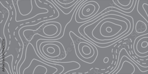 Abstract Earth Relief Map with Conceptual Elevation Changes in Vector Style, Displayed on a Bold Black Background, Featuring Dynamic Geometric Layers and Topographical Fluidity
