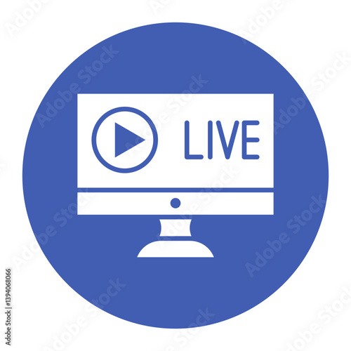 Live Streaming Icon