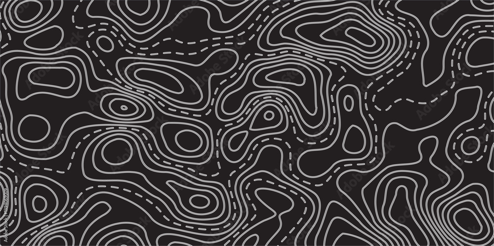 Vector Abstract Earth Relief Map with Conceptual Elevation Layers on a Black Background, Featuring Geometric Fluid Lines and Artistic Topographic Patterns for a Bold and Modern Aesthetic Vector Abstract Earth Relief Map with Conceptual Elevation Layers on a Black Background, Featuring Geometric Fluid Lines and Artistic Topographic Patterns for a Bold and Modern Aesthetic