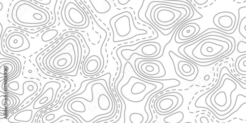 Vector Abstract Earth Relief Map with Artistic Conceptual Elevation Lines, Creating a Contemporary Representation of Earth’s Terrain in Fluid, Geometric Forms