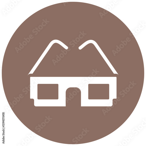 3d Glasses Icon