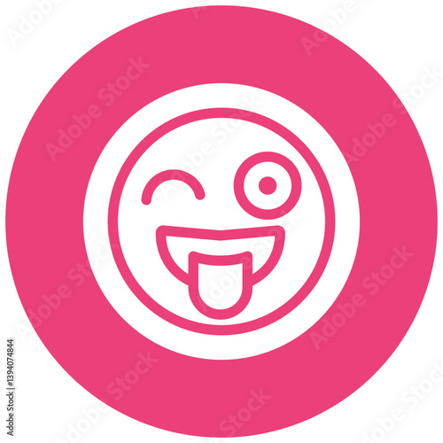 Winking Face with Tongue Icon