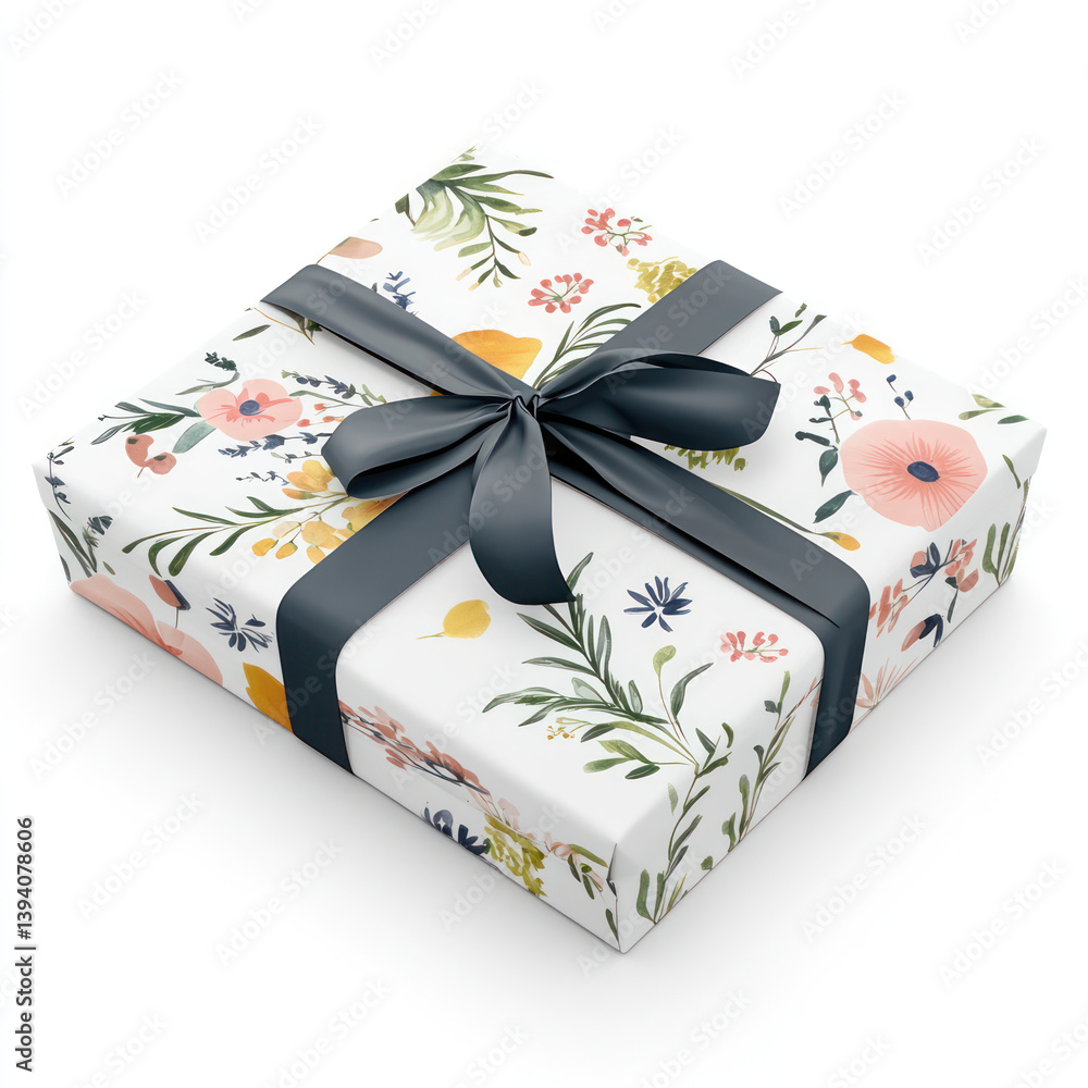 gift box with ribbon gift box with ribbon