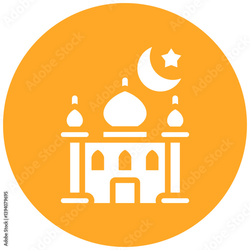 Muslim Praying Icon