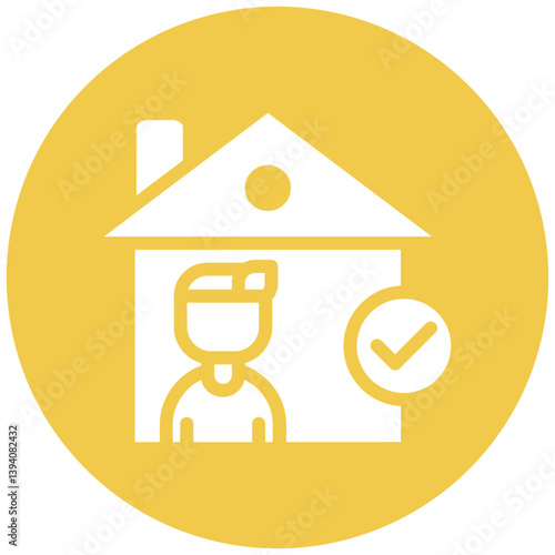 Stay Home Icon